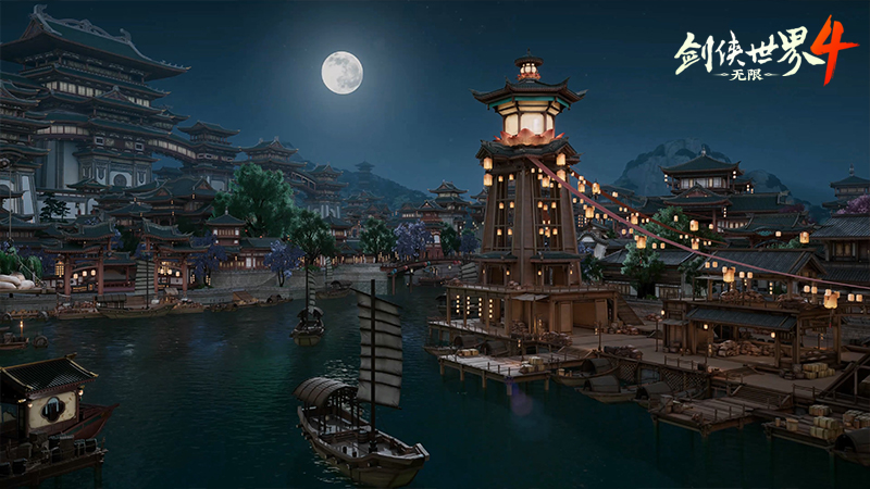 风雨晴雪，西山居《剑侠世界4:无限》动态天气系统曝光