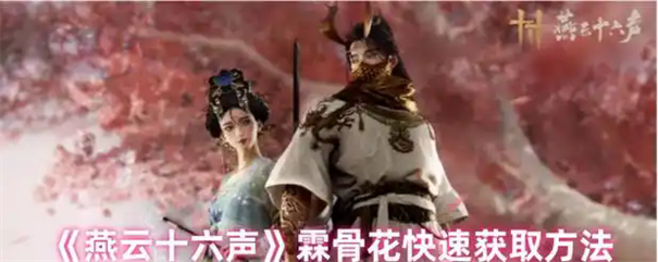 燕云十六声霈骨花怎么刷